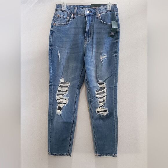 Wild fable highest rise mom jeans size 6 or 28 NWT - Picture 1 of 6